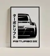Renault R5TURBO Plakat