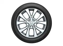 16" Sommerdæk med fælge til Captur I 2013-2019