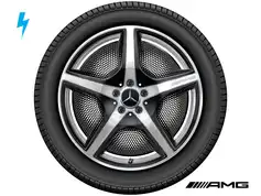 21" AMG fælge med vinterdæk til EQS SUV 2022-2025