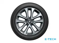 17" Vinterdæk med fælge til Megane IV 2015-2021