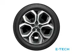 18" Sommerdæk med fælge til Captur II 2020-2024