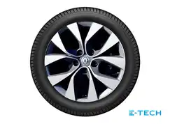 17" Sommerdæk med fælge til Captur II 2020-2024