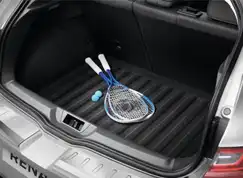 Vendbarmåtte med gummi og tekstil til Megane IV 2015-2022