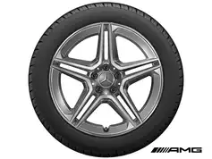 19" AMG fælge med sommerdæk til S-Klasse 2020-2025