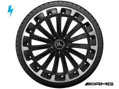 22" AMG fælge med vinterdæk til EQE SUV 2023-2025