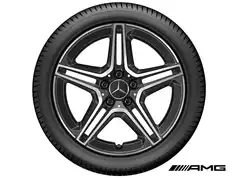 18" AMG fælge m sommerdæk til A, B & CLA 2018-2025