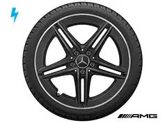 19" AMG fælge m sommerdæk til A, B & CLA 2018-2025