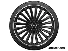 21" AMG fælge med sommerdæk til EQE 2022-2025