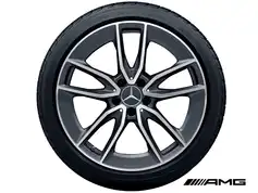 19" AMG fælge med sommerdæk til GLA 2020-2025