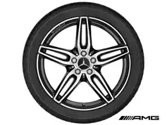 19" AMG fælge med sommerdæk til E-Klasse 2016-2023