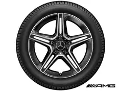 19" AMG fælge med sommerdæk til GLA 2020-2025