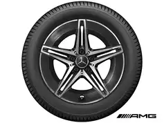 18" AMG fælge med sommerdæk til C-Klasse 2021-2025