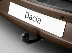 Originalt Fast anhængertræk fra Dacia