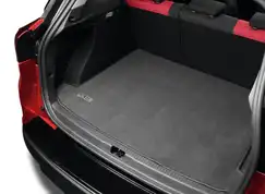 Vendbar bagagerumsmåtte til Clio IV ST 2013-2019