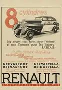 Renault Nerva & Reina Plakat
