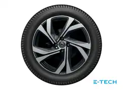 17" Sommerdæk med fælge til Clio V 2019-2024