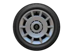 18" Sommerdæk med stål, Disco hjulkaplser til R5 E-Tech 2025 -