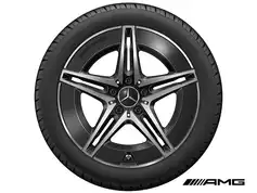 18" AMG fælge med sommerdæk til C-Klasse 2021-2025