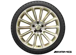 19" AMG fælge m sommerdæk til A, B & CLA 2018-2025