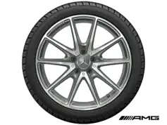 19" AMG fælge med sommerdæk til E-Klasse 2016-2023