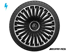 22" AMG fælge med vinterdæk til EQE SUV 2023-2025