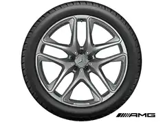 21" AMG fælge med sommerdæk til GLE Coupe 2020-2025