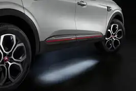 Velkomstlys under bilen til Arkana 2021-2024