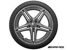 19" AMG fælge m sommerdæk til A, B & CLA 2018-2025