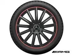 20" AMG fælge med sommerdæk til GLB SUV 2019-2025