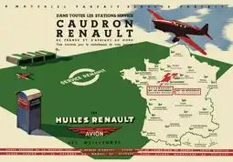 Renault Vintage Plakat