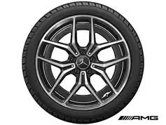 19" AMG fælge med sommerdæk til E-Klasse 2016-2023
