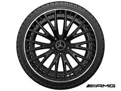 21" AMG fælge med sommerdæk til EQE 2022-2025