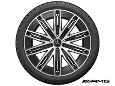 21" AMG fælge med sommerdæk til EQE SUV 2023-2025