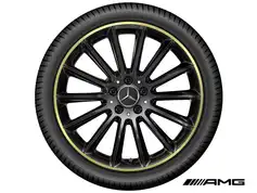 19" AMG fælge m sommerdæk til A, B & CLA 2018-2025