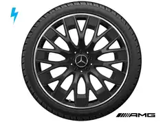 21" AMG fælge med vinterdæk til EQE SUV 2023-2025