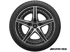 20" AMG fælge med sommerdæk til EQE 2022-2025