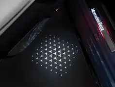 LED Logo projektor til Mercedes