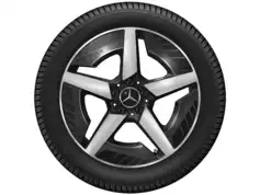 19" AMG fælge med vinterdæk til C-Klasse 2026