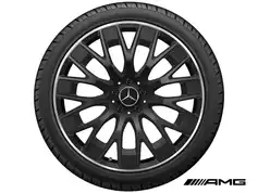 21" AMG fælge med sommerdæk til EQE SUV 2023-2025