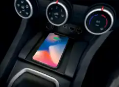 Trådløsopladning af mobiltelefon til Clio V 2019-2024