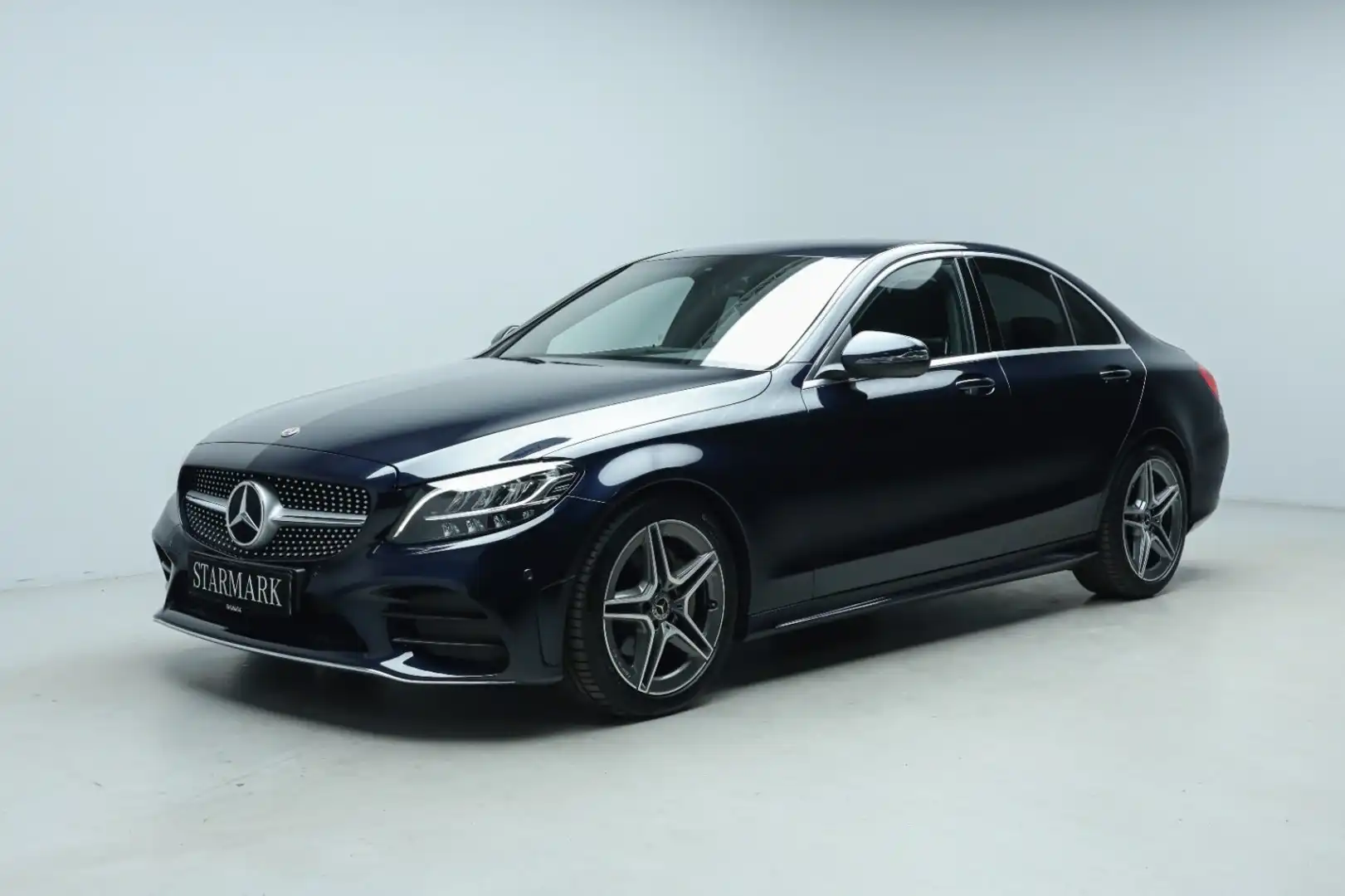 Brugt Mercedes-Benz C-Klasse C220 d i Mørkblåmetal