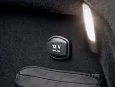 12v stik i bagagerum