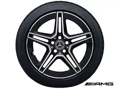 18" AMG fælge med sommerdæk til Mercedes C-klasse 2014-2021