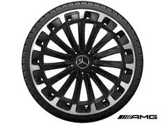 22" AMG fælge med sommerdæk til EQE SUV 2023-2025