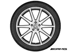 18" AMG fælge m sommerdæk til A, B & CLA 2018-2025