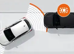 Parkeringssensorer i bag til Sandero III 2021-2024