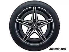 19" AMG fælge med sommerdæk til EQC 2019-2023
