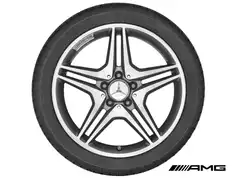 18" AMG fælge med sommerdæk til A-, B- & CLA 2012-2018