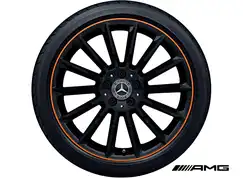 19" AMG fælge m sommerdæk til A, B & CLA 2018-2025