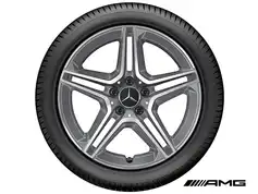 18" AMG fælge m sommerdæk til A, B & CLA 2018-2025